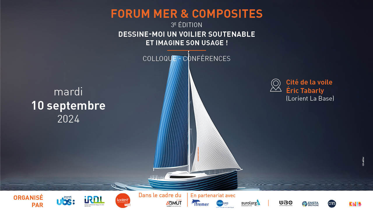 Forum Mer & Composites le 10 septembre 2024 à Lorient