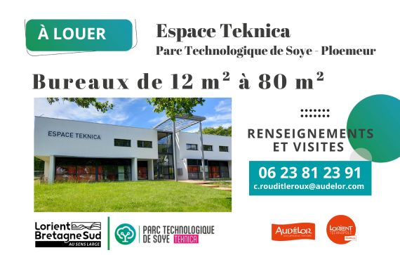 Des bureaux à louer au Parc Technologique de Soye sur l'Espace Teknica !