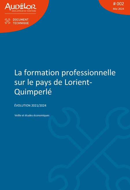 La formation professionnelle sur le pays de Lorient-Quimperlé. Évolution 2021-2024